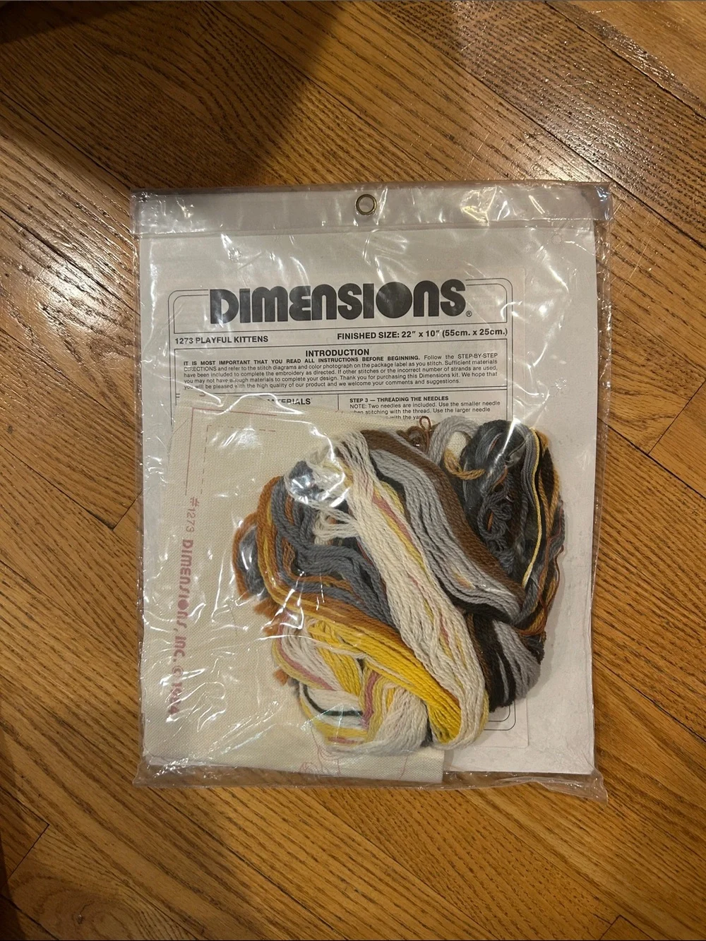 Dimensions Playful Kittens Embroidery Kit